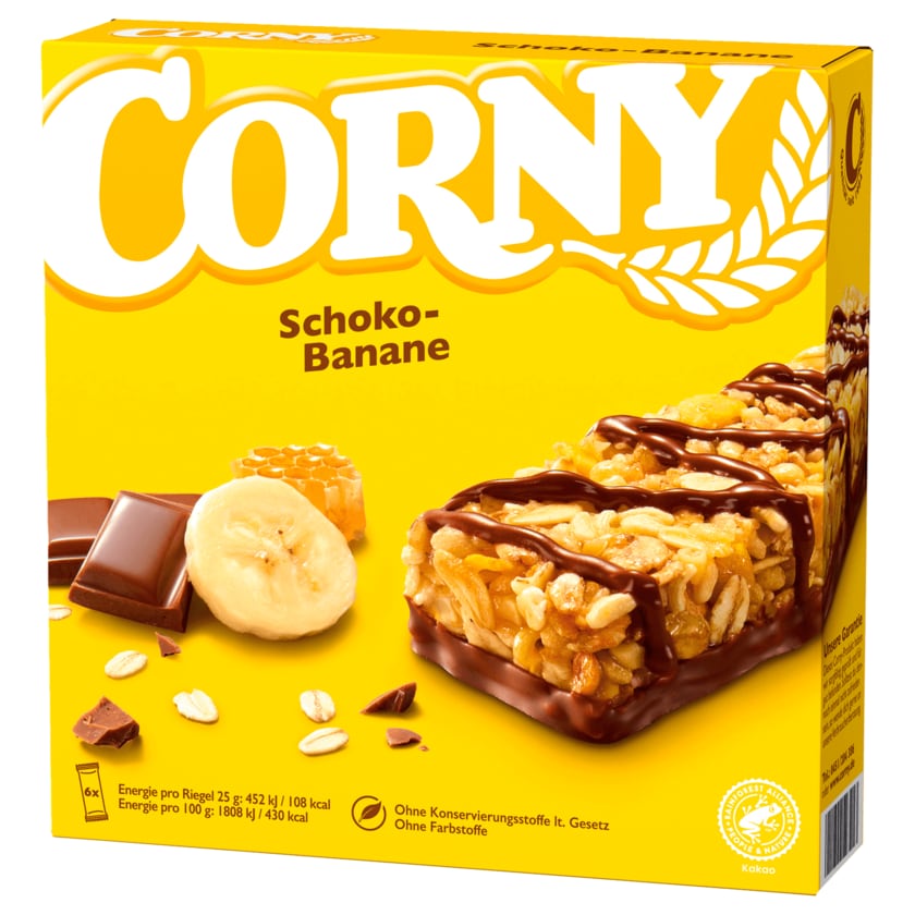 Corny Schoko-Banane 6x25g